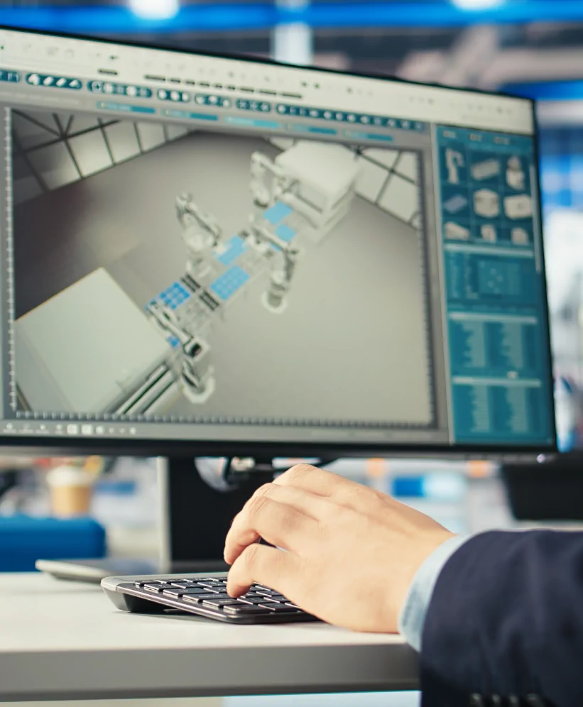 Projektowanie CAD/3D konstrukcji z blach – dostosowanie projektu do specyficznych potrzeb i wymagań technicznych klienta.